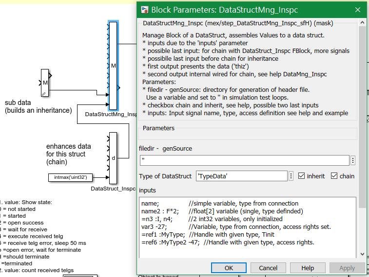 Parameter of FBs