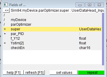 InputValues Inspc Fields deeper developerAccess