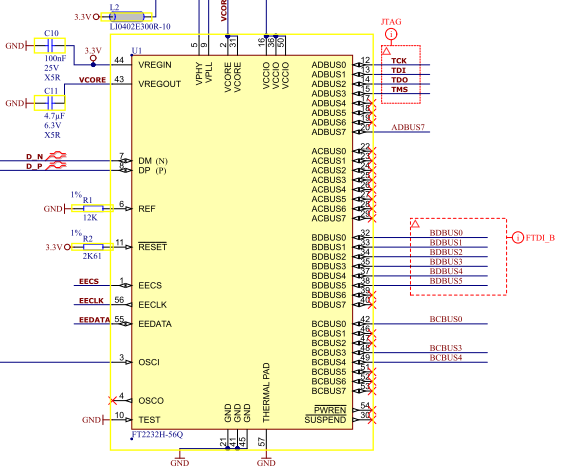 XO2 Board FTDI